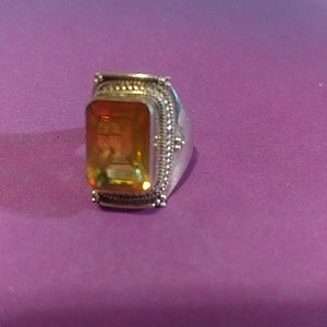 Vintage sterling silver ring